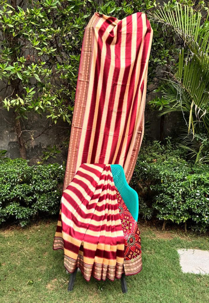 Cotton Silk Handwoven Saree