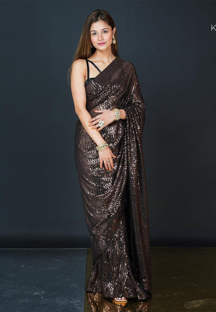 Sequin Saree