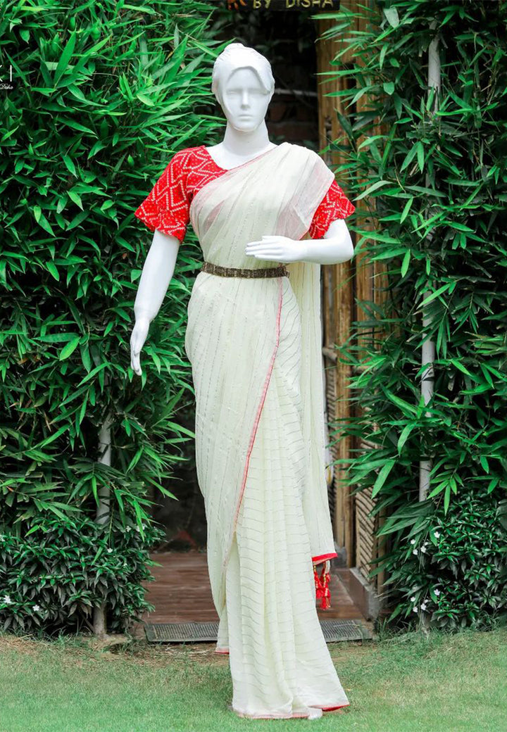 Georgette Saree without Blouse