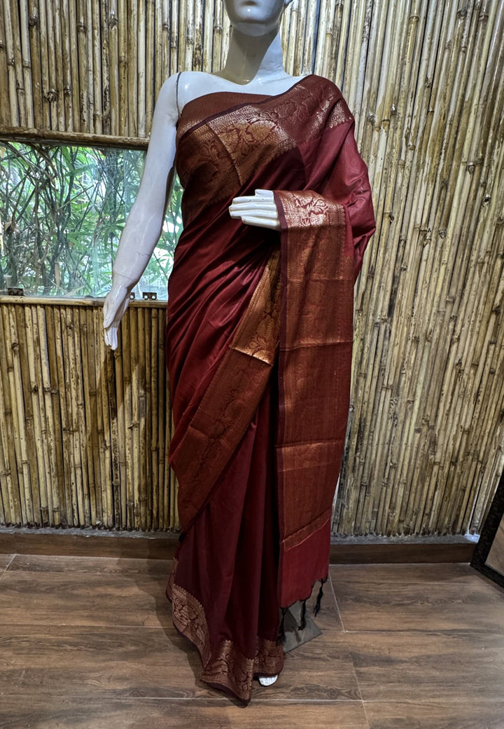 Cotton Silk Handloom Handwoven Saree